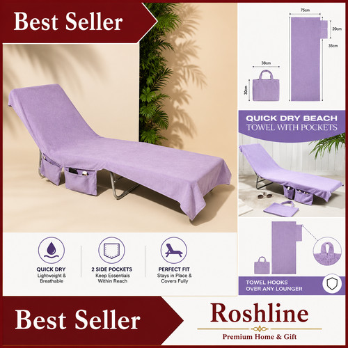 Large quick dry beach towel - dry, in