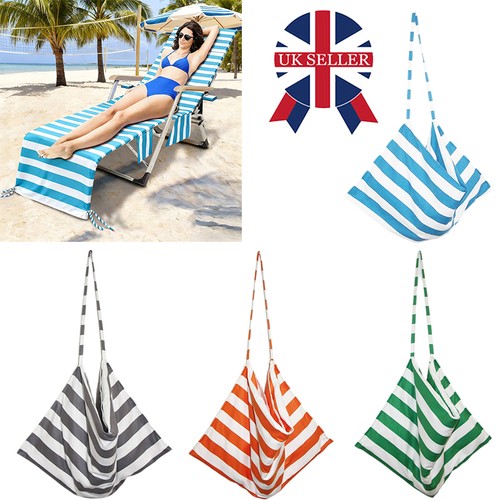 Sun lounger beach towel - towel, carry