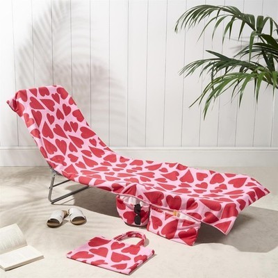 Sun lounger beach towel with - lounger,