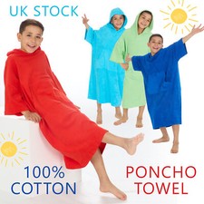 Kids Hooded Poncho Towel