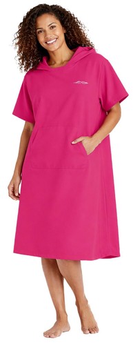 Ladies changing robe pink - changing,