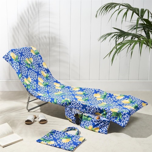 Beach towel with pockets - beach,
