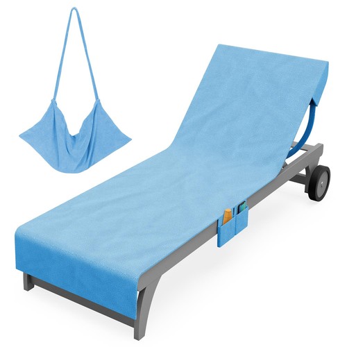 Microfibre sun lounger beach - lounger,