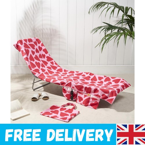 Sun lounger beach towel with - lounger,