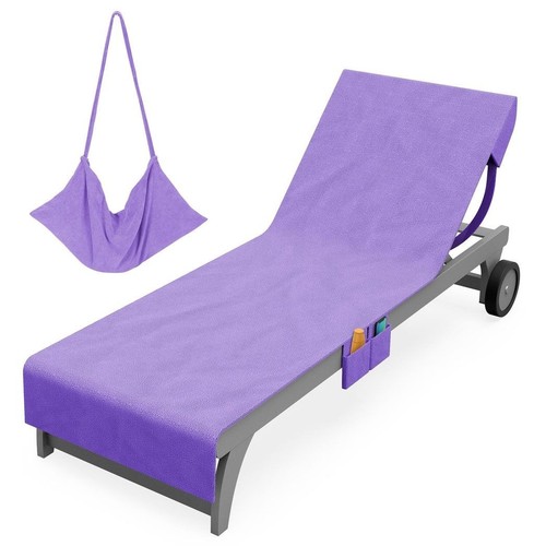 Sun lounger towel pockets - lounger,