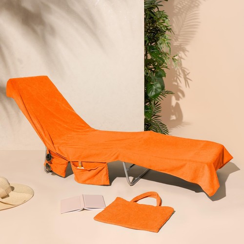 Sun lounger towels with - sun,