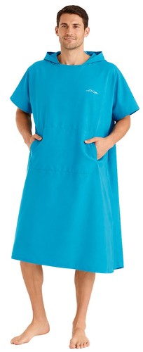 Mens changing robe aqua - mens,