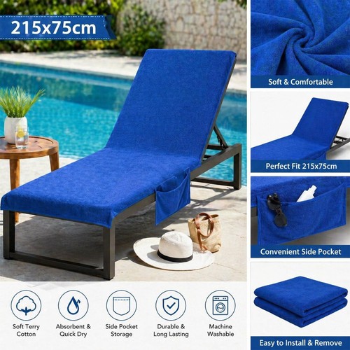 Sun lounger towel cover - sun,
