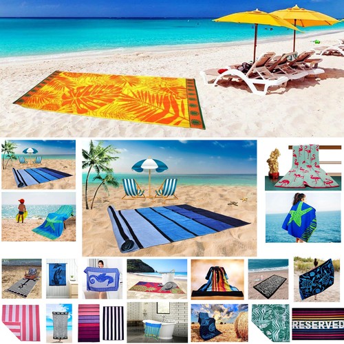 Extra large beach - large, towel