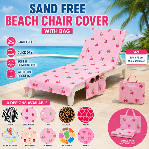 Beach chair cover sun - beach, lounger