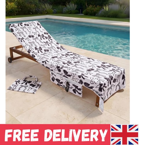 Bow print sun - print, towels