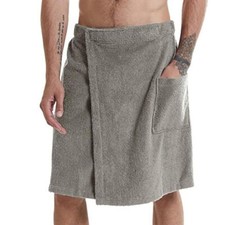 Men's Soft Bath Skirt Wrap